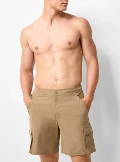 Ripstop cargo swim short