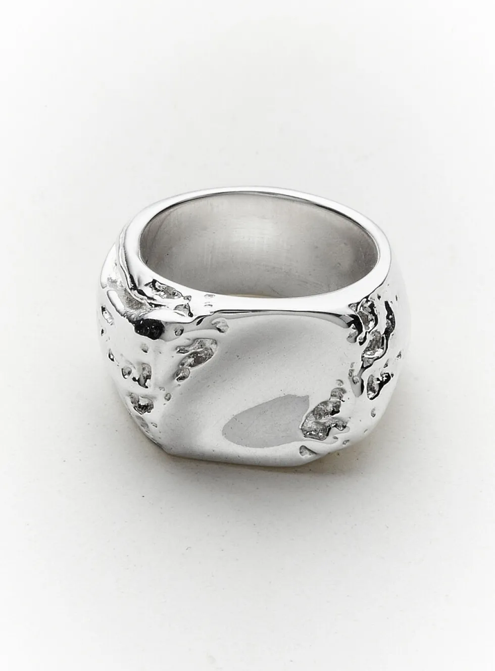 Rivage sterling silver ring