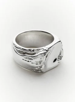Rivage sterling silver ring