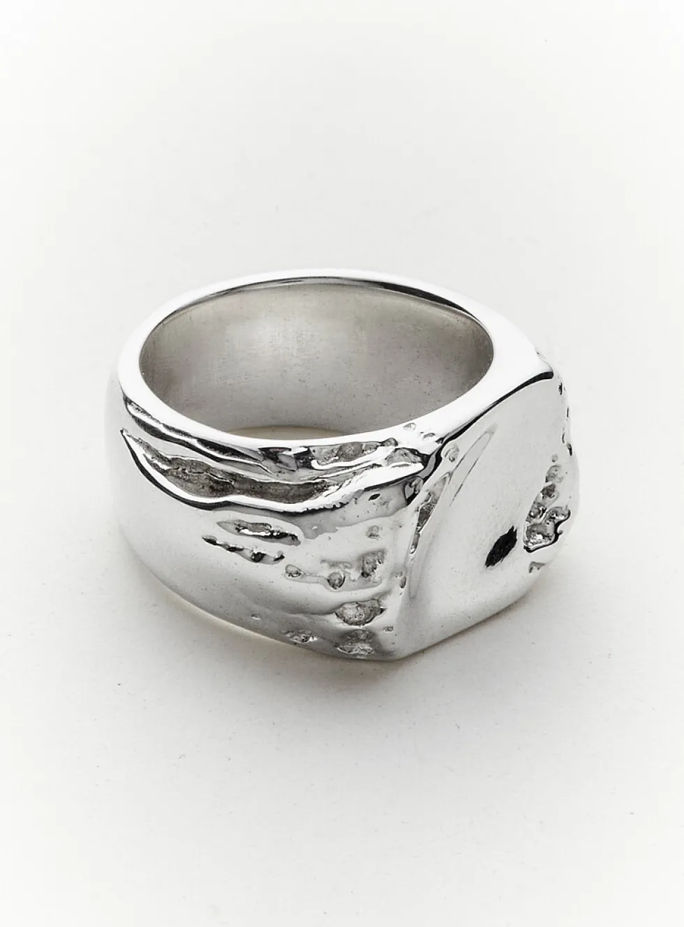 Rivage sterling silver ring
