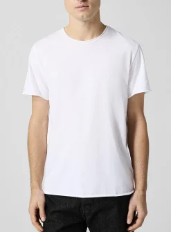 Rolled hem T-shirt