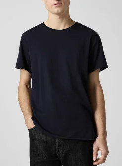 Rolled hem T-shirt