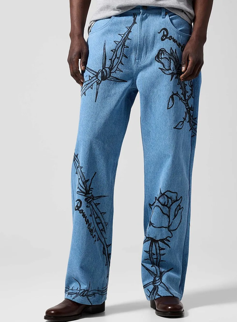 Roses and thorns jean