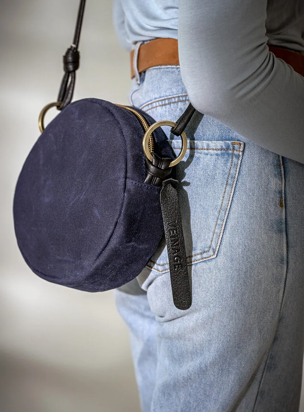 Rotondo round crossbody bag