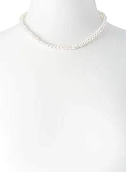Round pearl necklace
