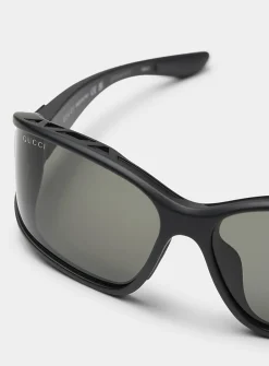 Round sport sunglasses