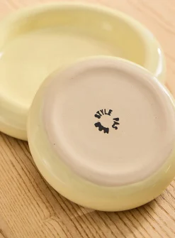 Rounded edge plate