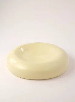 Rounded stoneware bowl