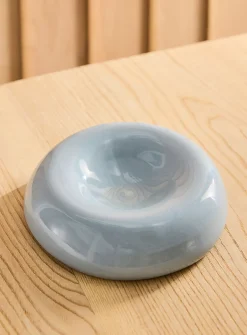 Rounded stoneware bowl
