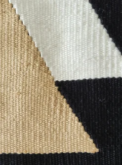 Royal Black woven rug