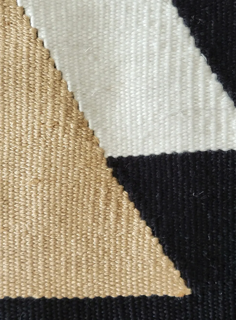 Royal Black woven rug
