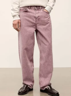 Royal faded pink jean
