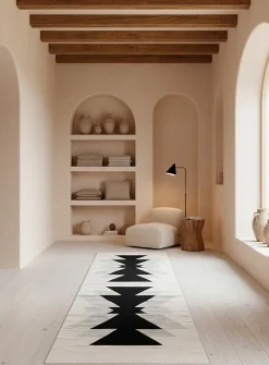 Royal woven hallway rug