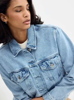 Ruby boxy-fit jean jacket