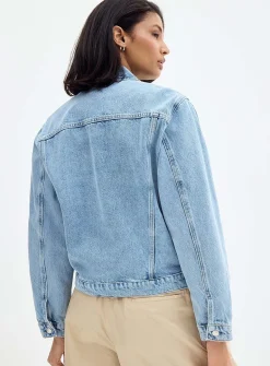 Ruby boxy-fit jean jacket
