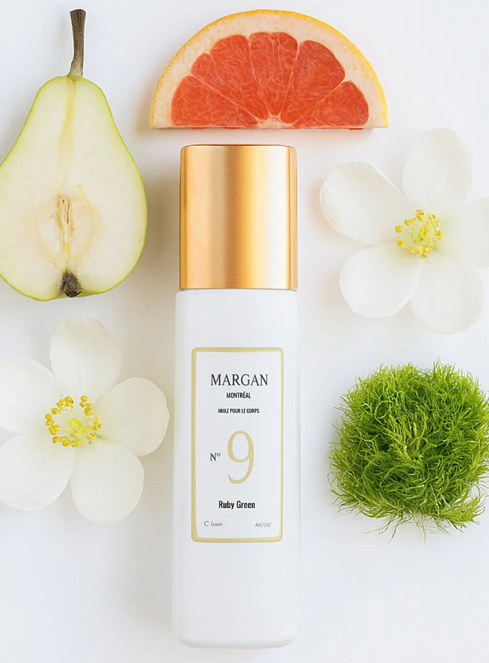 Ruby Green body oil