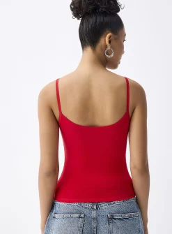 Ruched centre cami