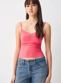 Ruched centre cami