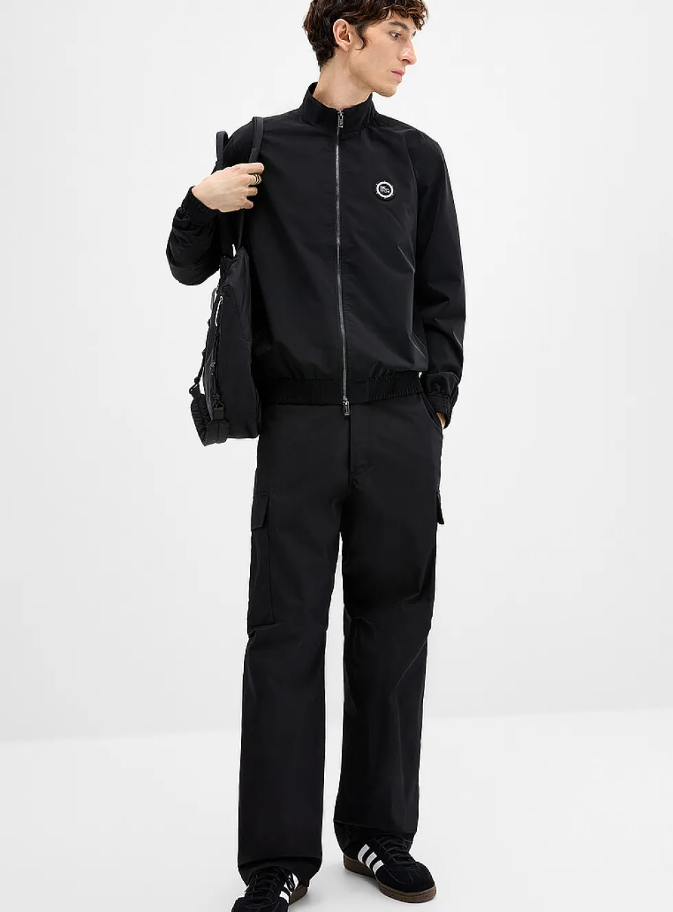 Rue Saint Honoré emblem cargo pant