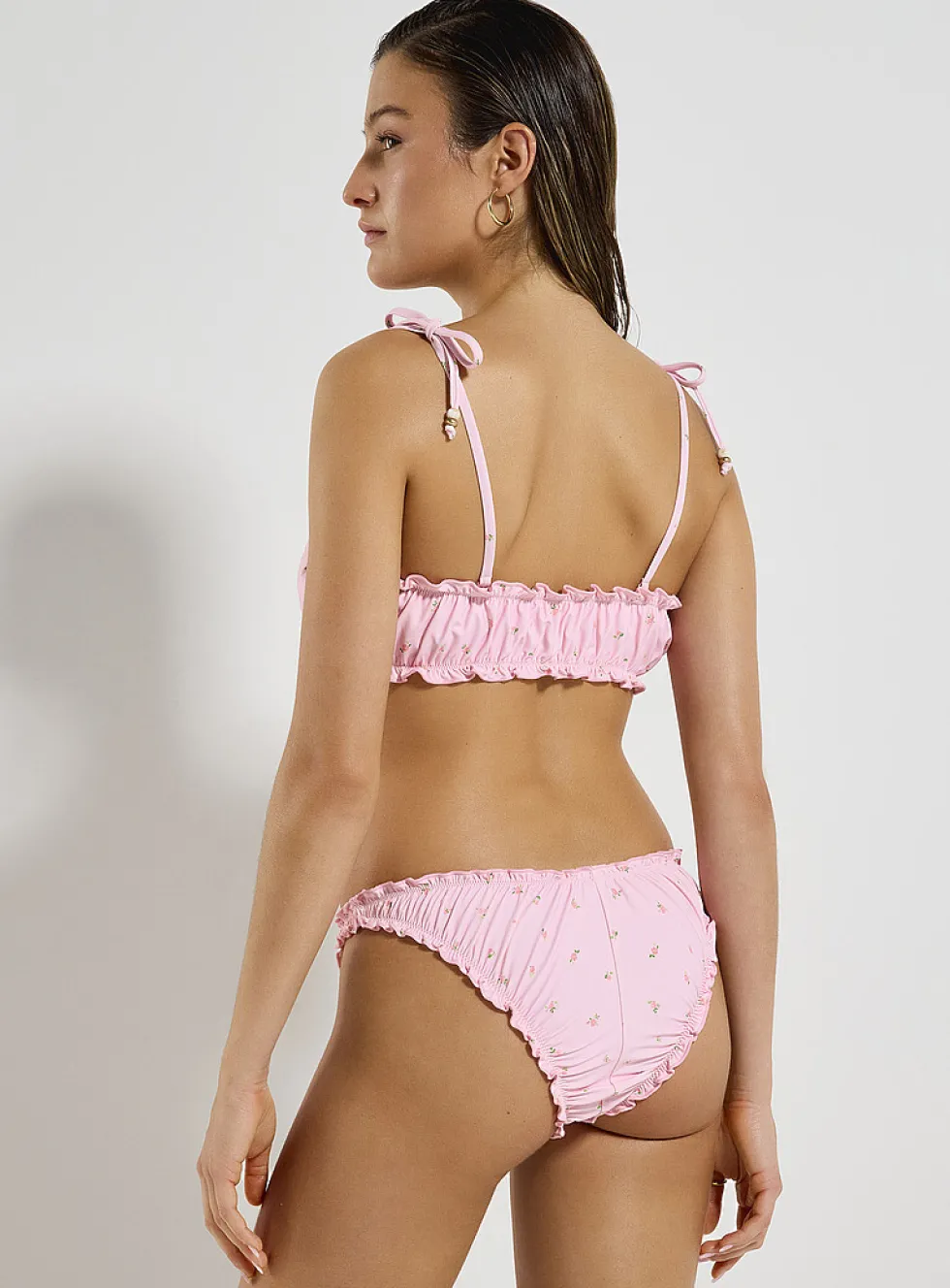 Ruffle-trim cheekie bottom