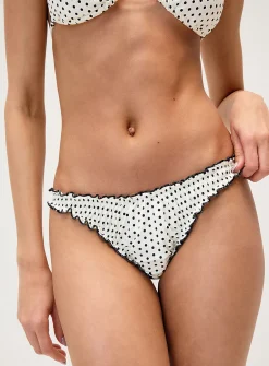 Ruffle-trim cheekie bottom