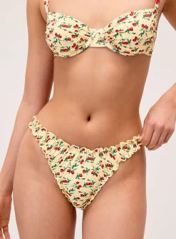Ruffle-trim cheekie bottom