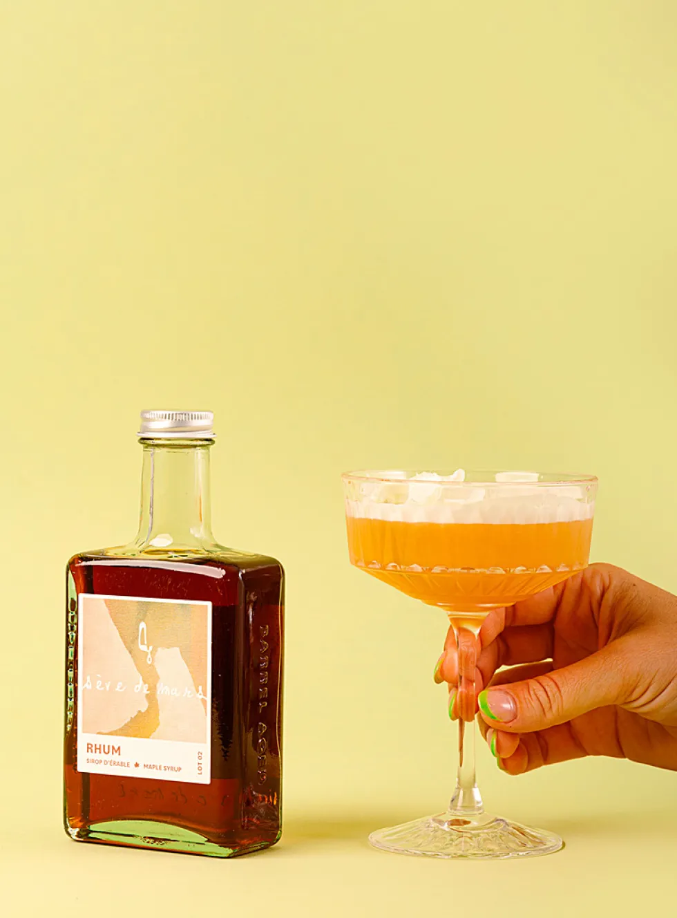 Rum maple syrup
