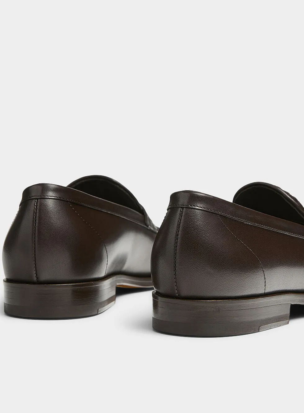 Ryan brown braided leather loafers