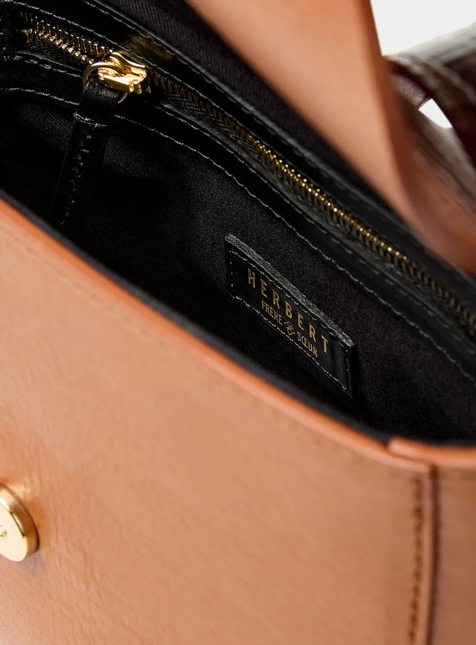 Sab June Boston leather saddle bag