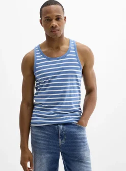 Sailor-stripe tank