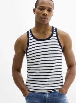 Sailor-stripe tank