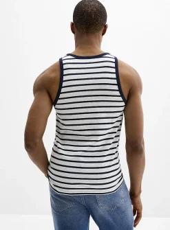 Sailor-stripe tank