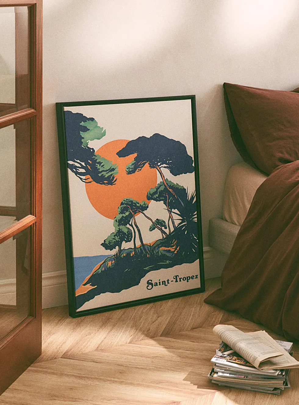 Saint-Tropez art print