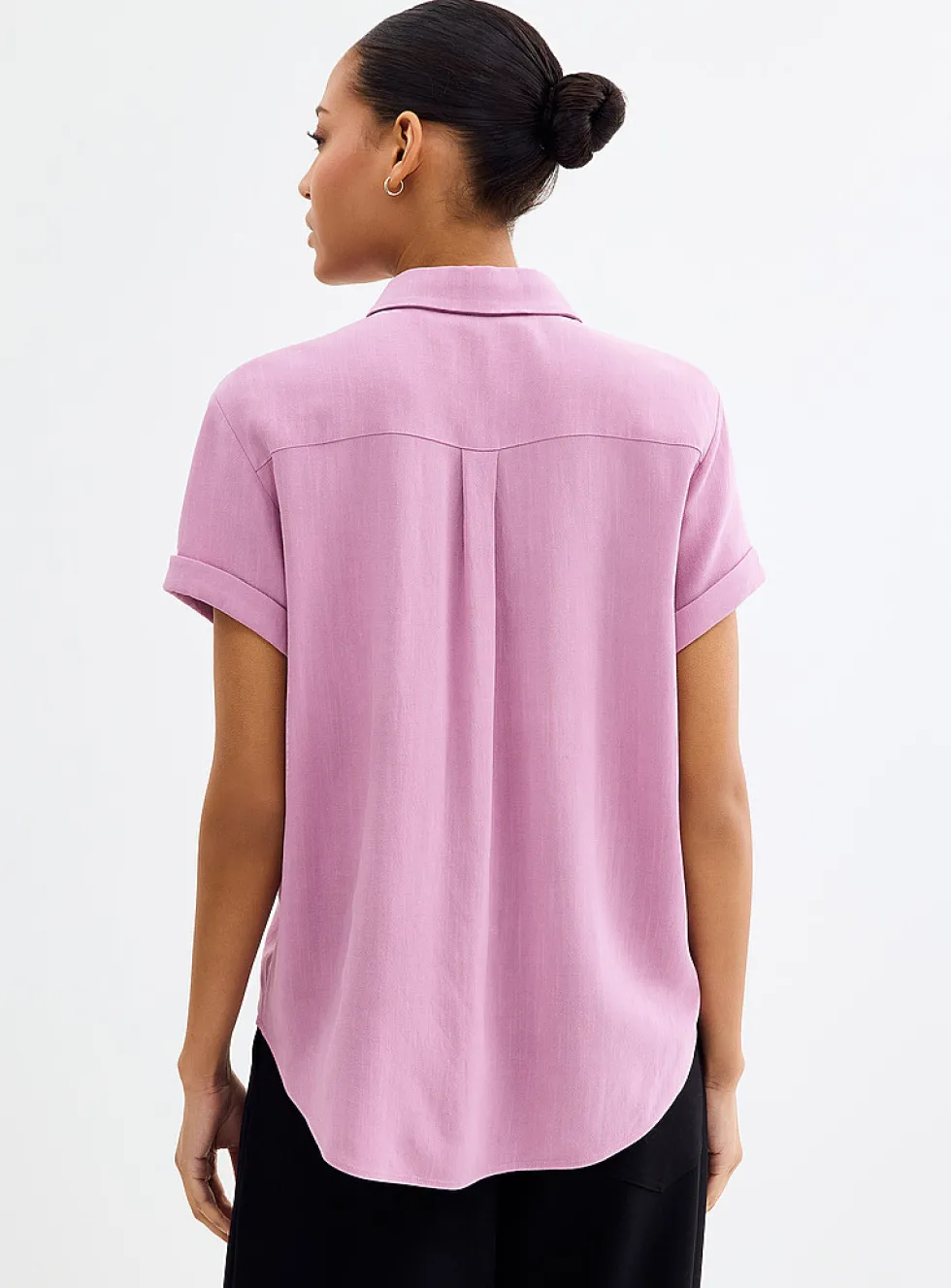 Samajana cuffed-sleeve shirt