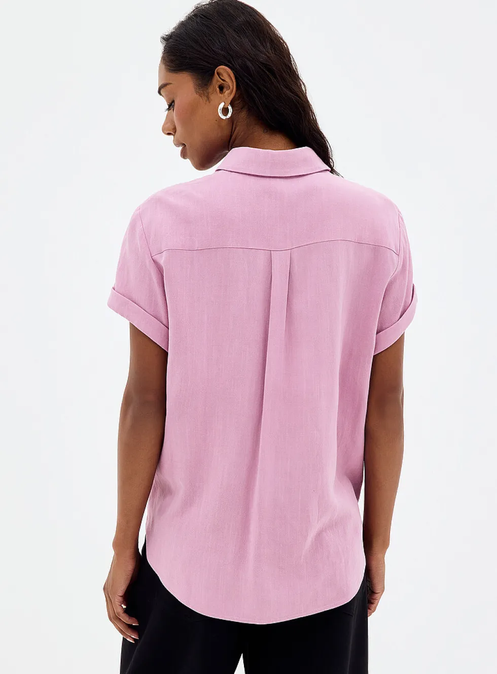 Samajana cuffed-sleeve shirt