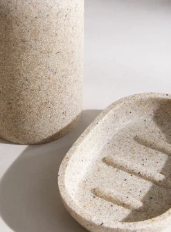Sand-coloured accessories