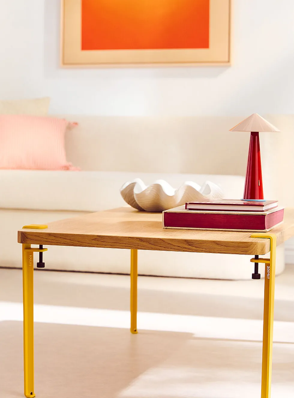 SANTIAGO eco-certified wood coffee table
