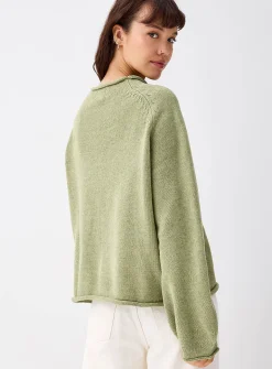 Sardine boxy-fit sweater