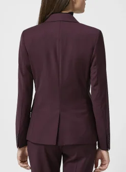 Sasha stretch cool wool fitted blazer