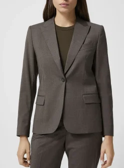 Sasha stretch cool wool fitted blazer