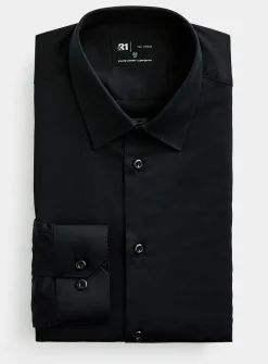 Satiny 100% cotton shirt
