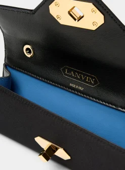 Satiny evening clutch