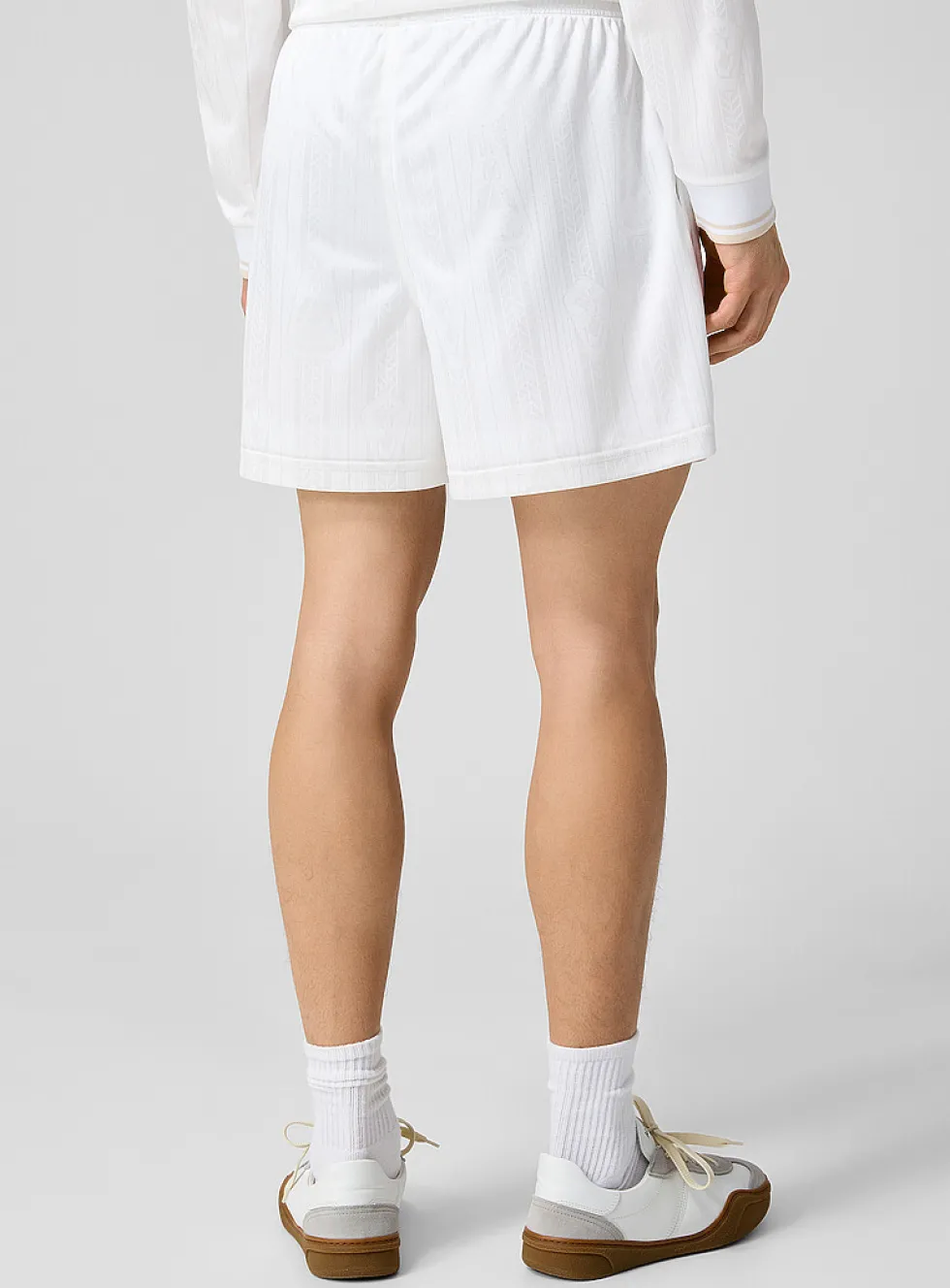 Satiny pattern flowy short