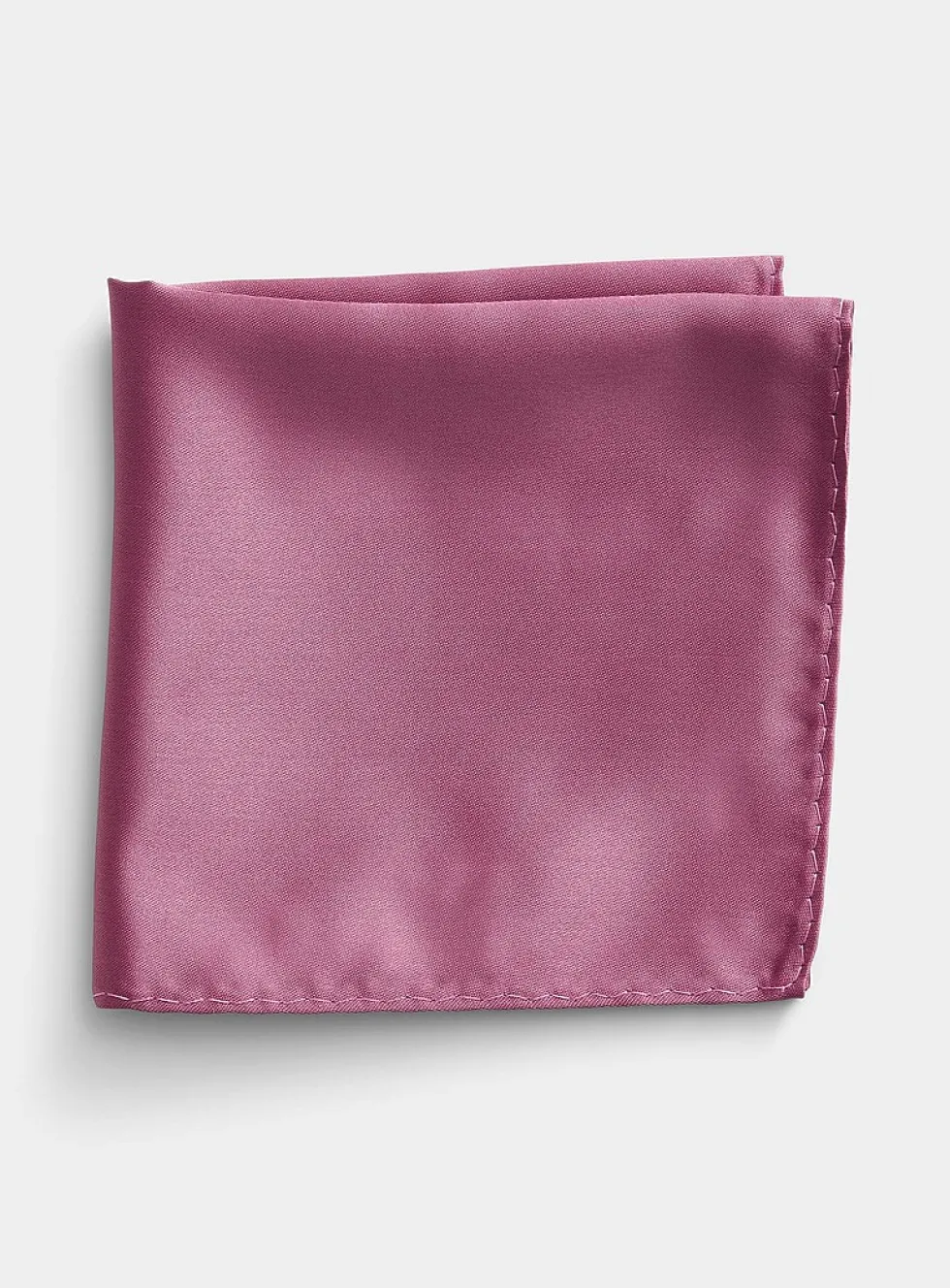 Satiny pocket square