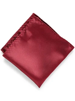 Satiny pocket square