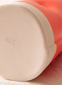 Satiny porcelain carafe