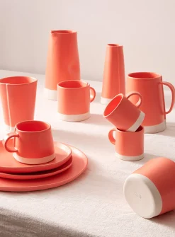 Satiny porcelain carafe