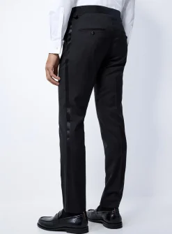 Satiny-accent Tenuta RWS pant