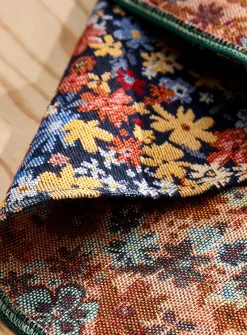 Saturated flowers tapestry placemats