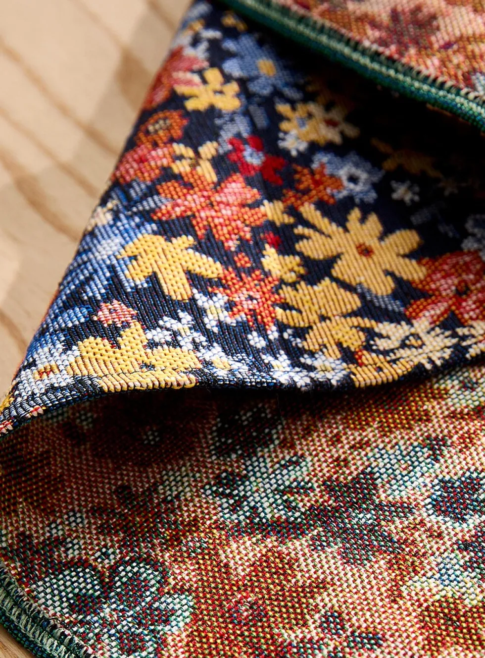 Saturated flowers tapestry placemats